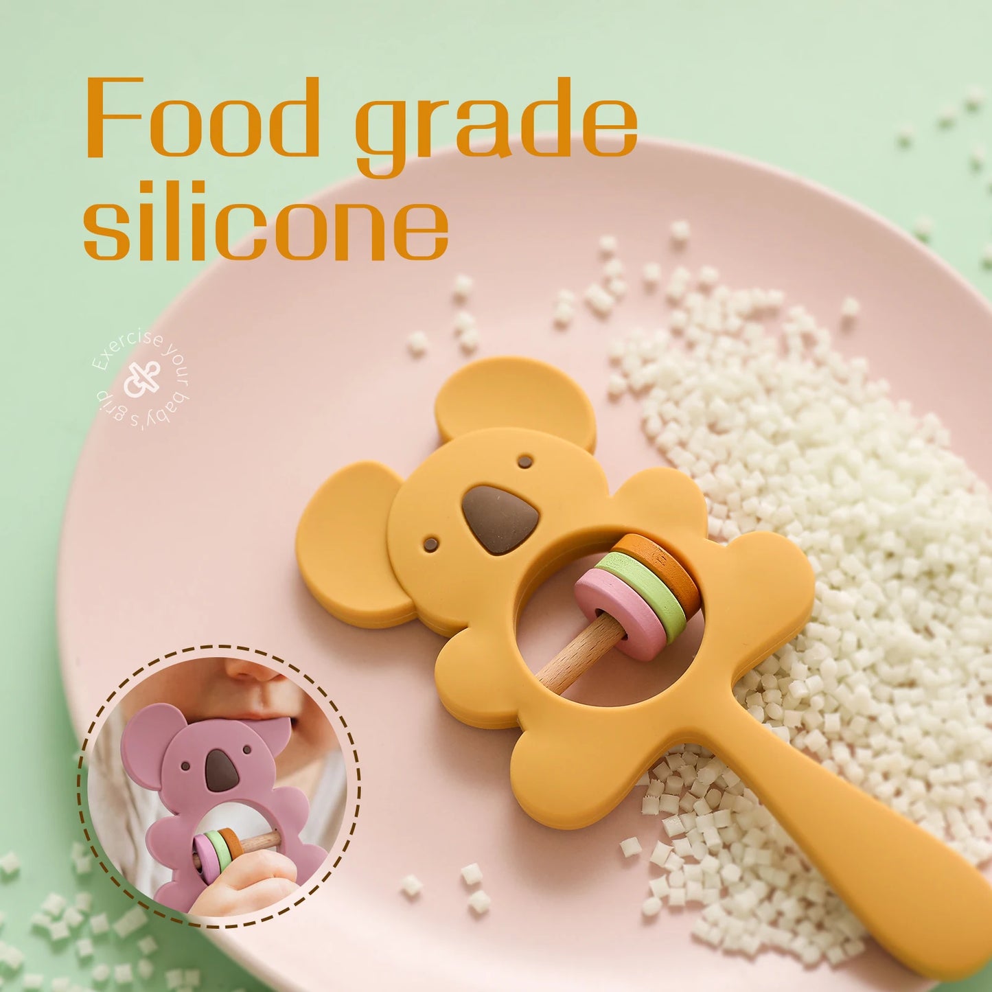 Animal Shape Silicone Teether